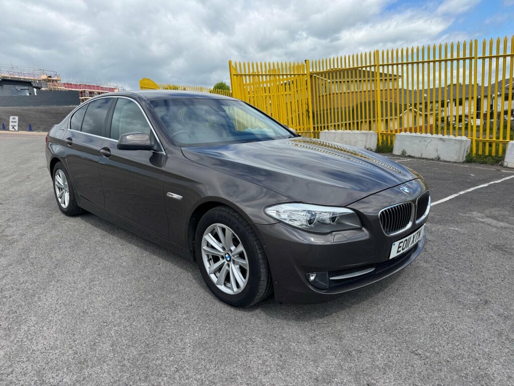 BMW 5 Series 2.0 520D Se Steptronic Euro 5 Brown #4