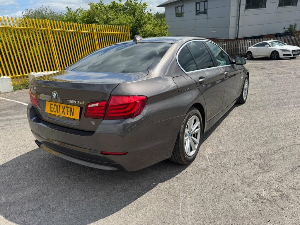 BMW 5 Series 2.0 520D Se Steptronic Euro 5 Brown #6