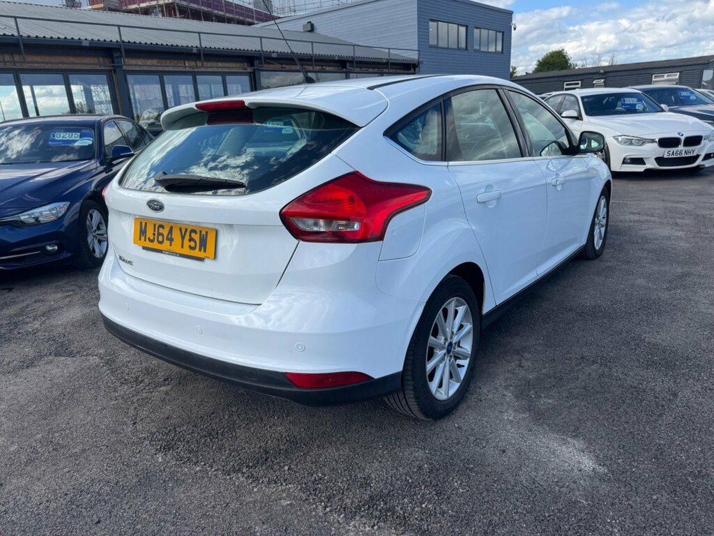 Ford Focus 1.6 Tdci Titanium Euro 5 Ss MJ64YSW White #6