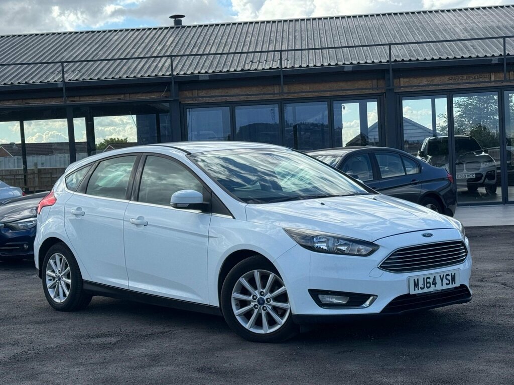 Ford Focus 1.6 Tdci Titanium Euro 5 Ss MJ64YSW White