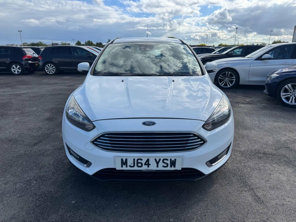 Ford Focus 1.6 Tdci Titanium Euro 5 Ss MJ64YSW White #3