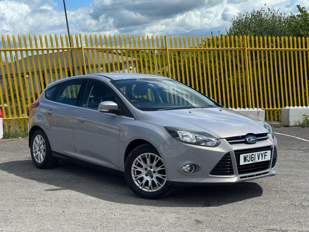Ford Focus 1.6 Titanium Euro 5 WU61VYF Silver