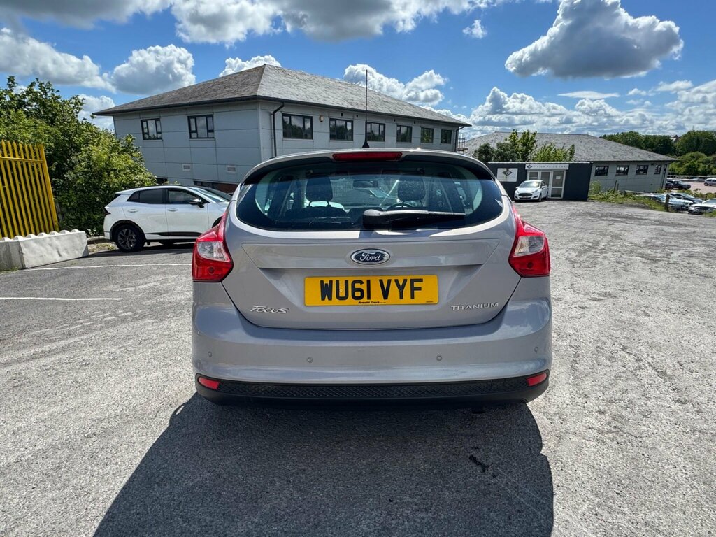 Ford Focus 1.6 Titanium Euro 5 WU61VYF Silver #6