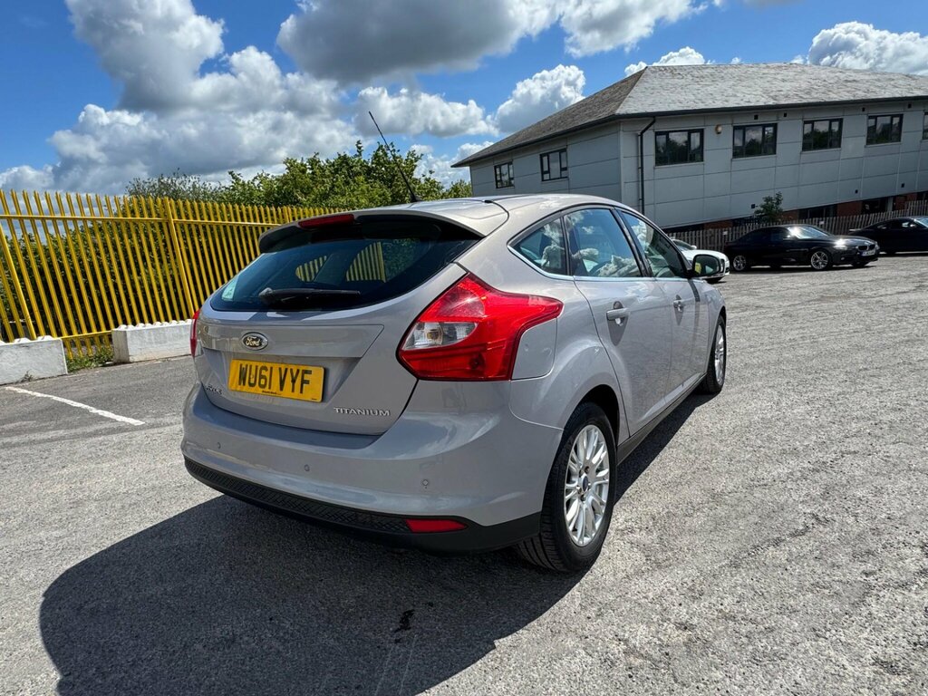 Ford Focus 1.6 Titanium Euro 5 WU61VYF Silver #5