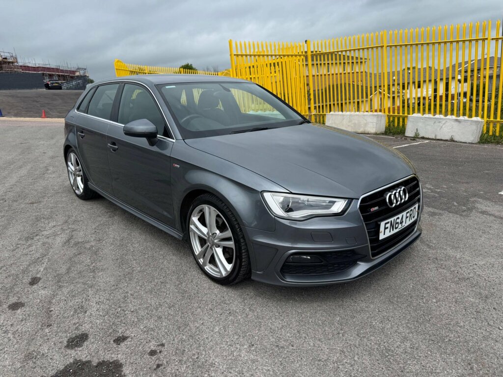 Audi A3 2.0 Tdi S Line Sportback Euro 6 Ss FN64FRO Grey #4