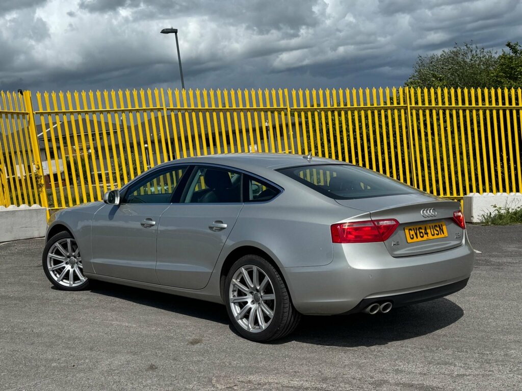 Audi A5 2.0 Tdie Se Technik Sportback Euro 5 Ss GV64USN Silver #2