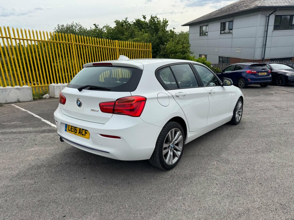 BMW 1 Series 1.5 116D Sport Euro 6 Ss LE16ACF White #6