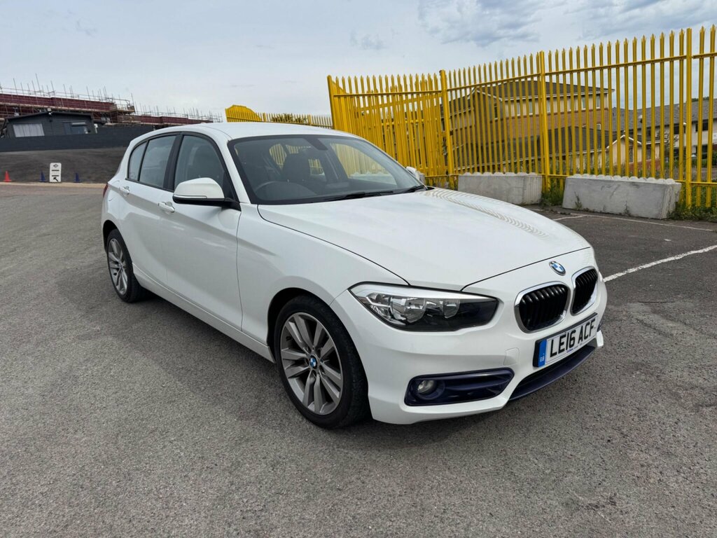BMW 1 Series 1.5 116D Sport Euro 6 Ss LE16ACF White #4