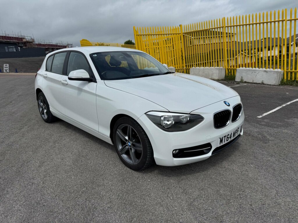 BMW 1 Series 2.0 116D Sport Euro 5 Ss MT64WPF White #4
