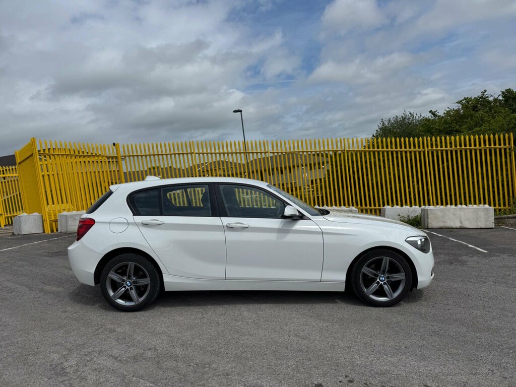 BMW 1 Series 2.0 116D Sport Euro 5 Ss MT64WPF White #5
