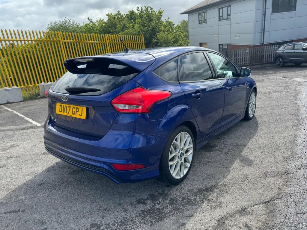 Ford Focus 1.5 Tdci St-line Euro 6 Ss DV17GPJ Blue #6