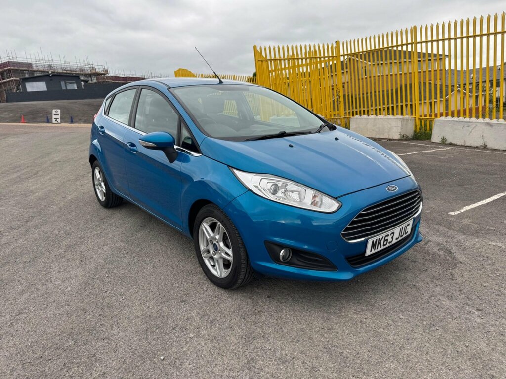 Ford Fiesta 1.0T Ecoboost Zetec Euro 5 Ss MK63JUC Blue #4