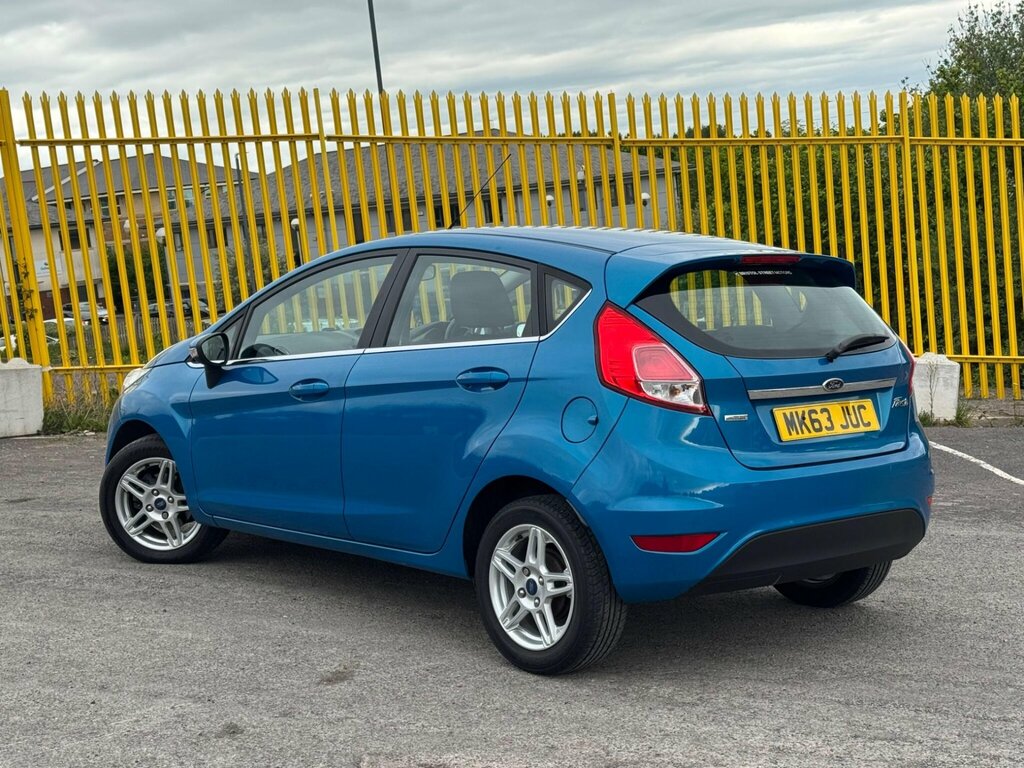 Ford Fiesta 1.0T Ecoboost Zetec Euro 5 Ss MK63JUC Blue #2