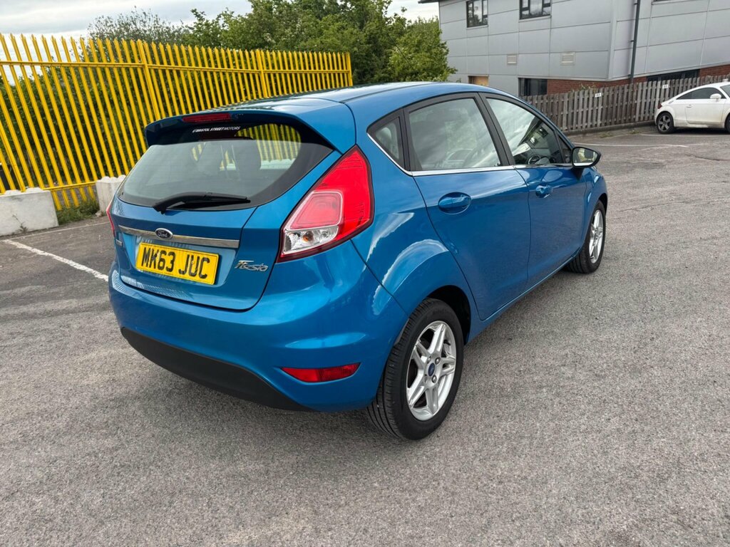 Ford Fiesta 1.0T Ecoboost Zetec Euro 5 Ss MK63JUC Blue #6