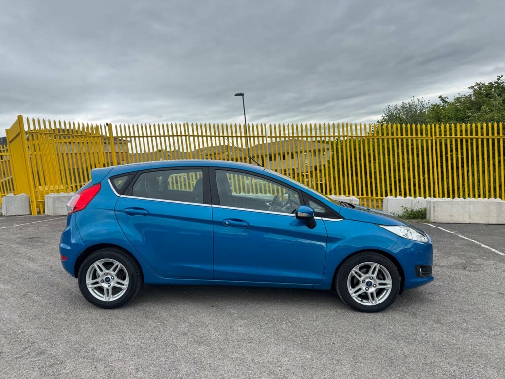 Ford Fiesta 1.0T Ecoboost Zetec Euro 5 Ss MK63JUC Blue #5