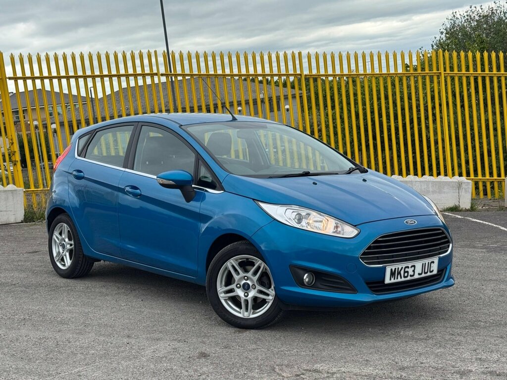Ford Fiesta 1.0T Ecoboost Zetec Euro 5 Ss MK63JUC Blue