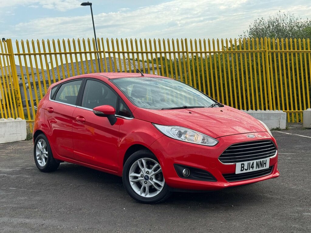 Ford Fiesta 1.0T Ecoboost Zetec Euro 5 Ss BJ14NNH Red