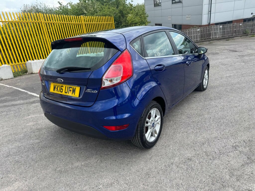 Ford Fiesta 1.0T Ecoboost Zetec Euro 6 Ss WX16UFM Blue #6