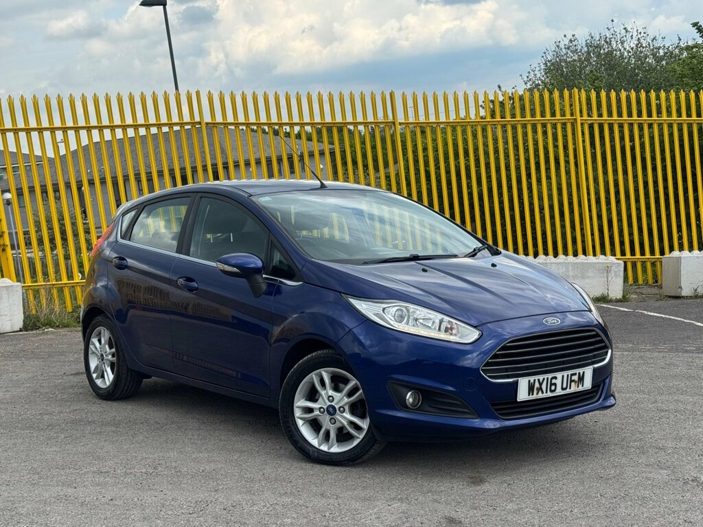 Ford Fiesta 1.0T Ecoboost Zetec Euro 6 Ss Blue