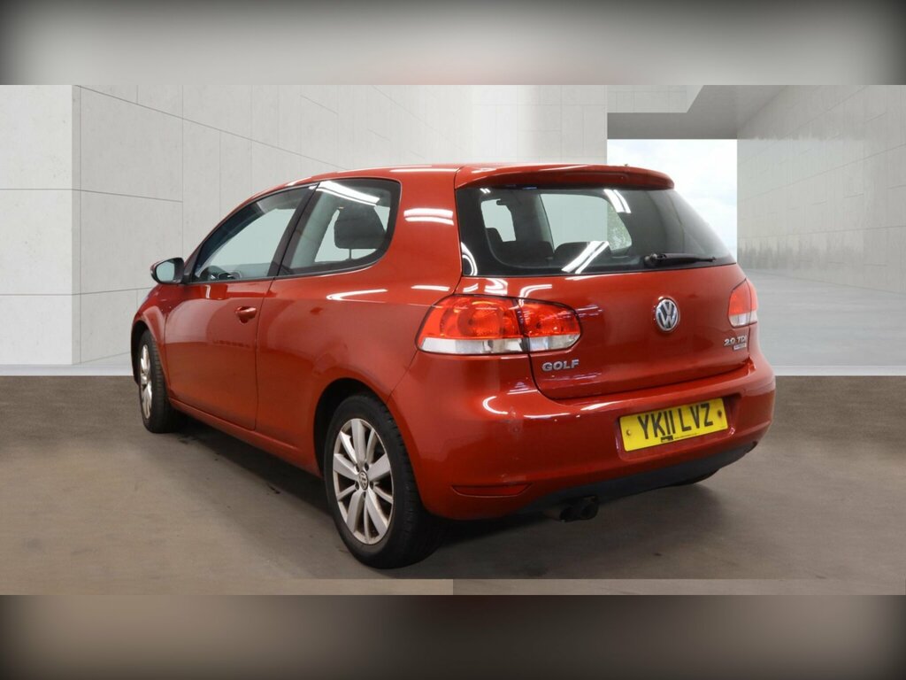 Volkswagen Golf 2.0 Tdi Match Euro 5 YK11LVZ Red #2
