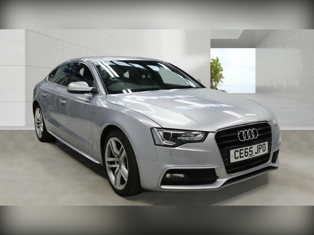 Audi A5 2.0 Tdi S Line Sportback Euro 6 Ss Silver