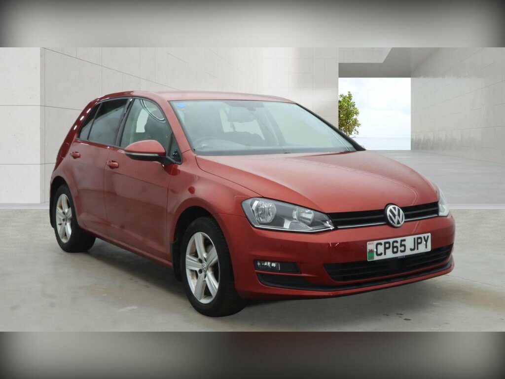 Volkswagen Golf 1.6 Tdi Bluemotion Tech Match Euro 5 Ss Red