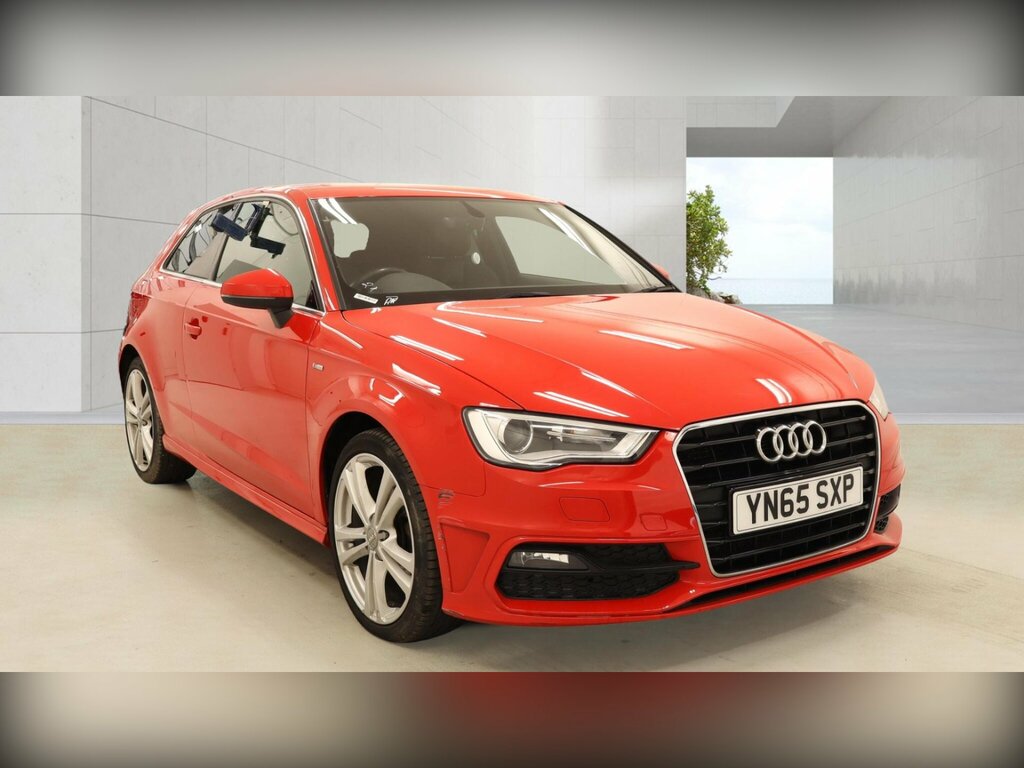 Audi A3 1.6 Tdi S Line Euro 6 Ss Red