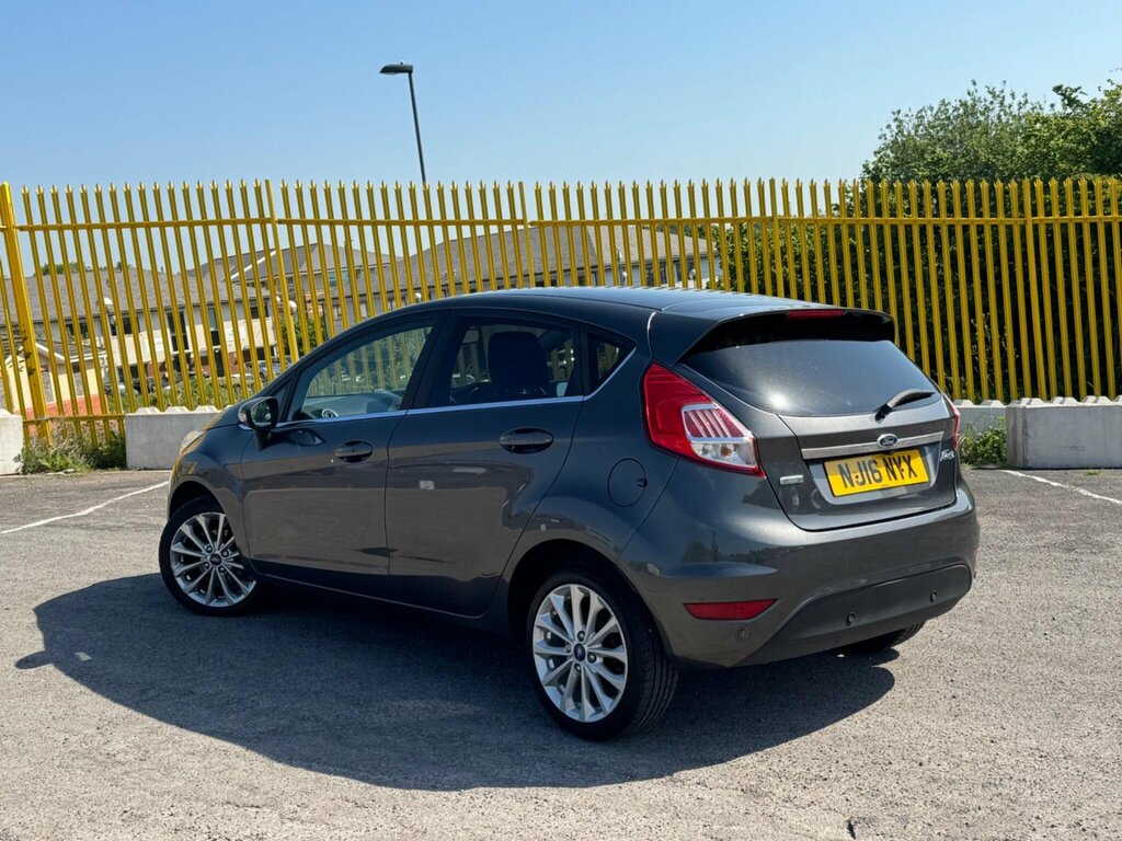 Ford Fiesta 1.0T Ecoboost Titanium X Euro 6 Ss NJ16NYX Grey #2