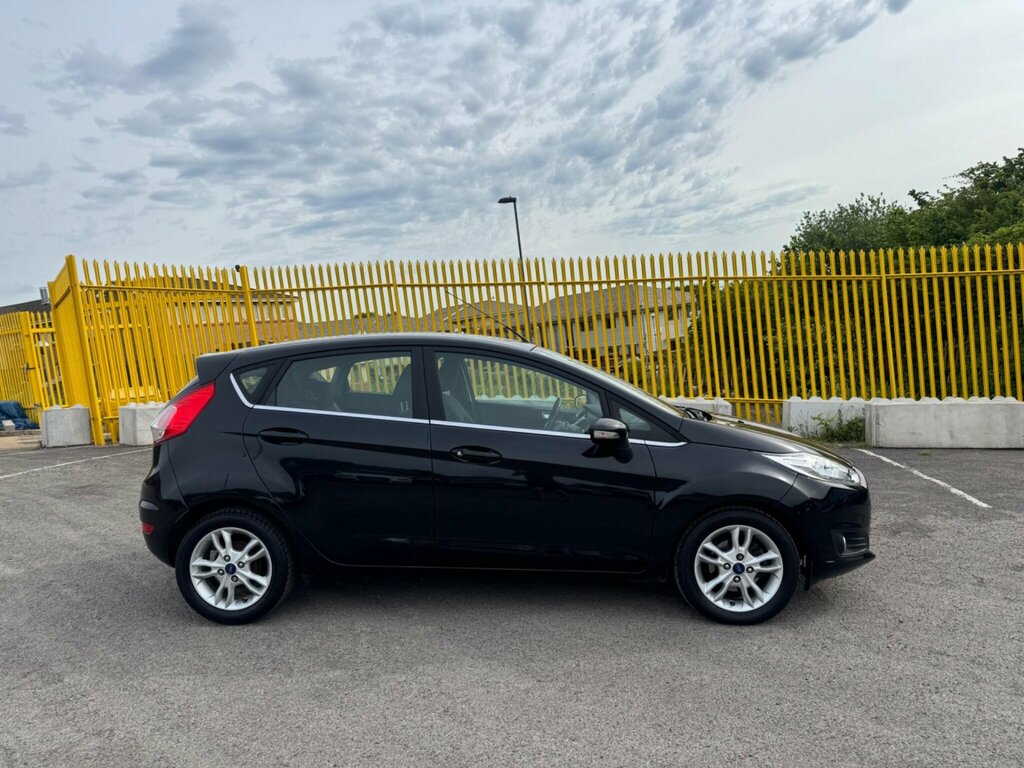 Ford Fiesta 1.0T Ecoboost Zetec Euro 6 Ss KN65DXB Black #5