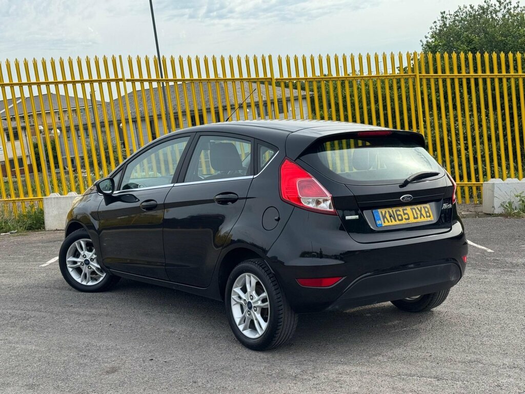 Ford Fiesta 1.0T Ecoboost Zetec Euro 6 Ss KN65DXB Black #2