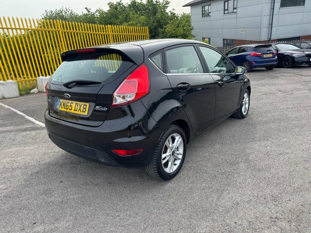 Ford Fiesta 1.0T Ecoboost Zetec Euro 6 Ss KN65DXB Black #6