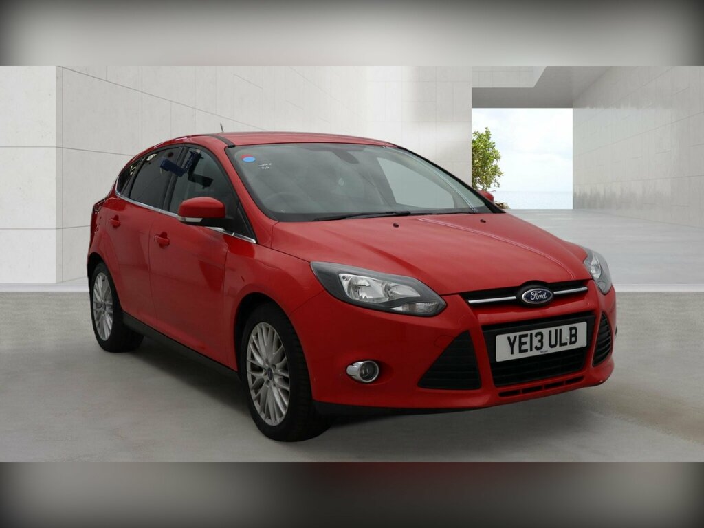 Ford Focus 1.0T Ecoboost Zetec Euro 5 Ss Red