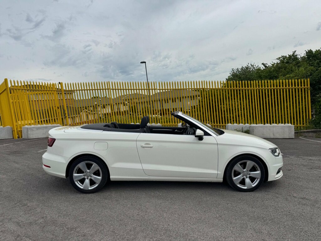 Audi A3 Cabriolet 2.0 Tdi Sport Euro 6 Ss White #5