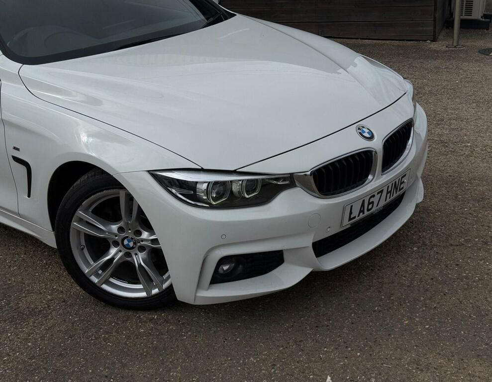BMW 4 Series Gran Coupe Hatchback 2.0 420I M Sport Euro 6 Ss LA67HNE White #5