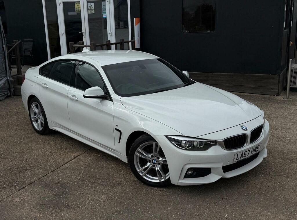 BMW 4 Series Gran Coupe Hatchback 2.0 420I M Sport Euro 6 Ss LA67HNE White #2
