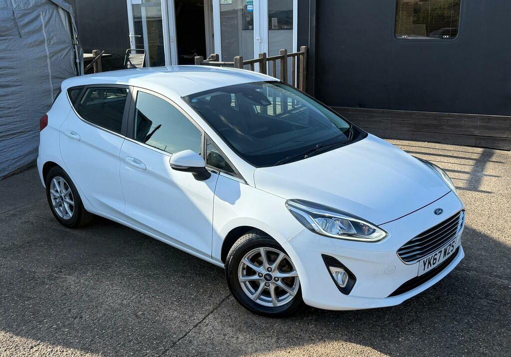 Ford Fiesta Hatchback 1.0T Ecoboost Zetec Euro 6 Ss 20 YK67WZS White #2