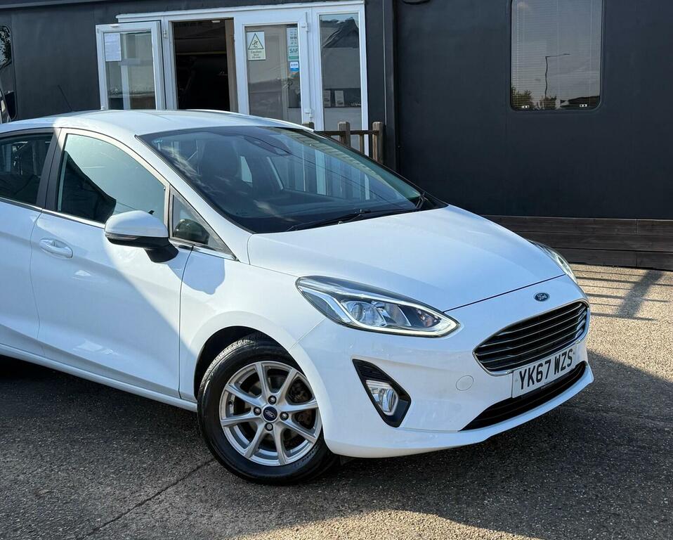 Ford Fiesta Hatchback 1.0T Ecoboost Zetec Euro 6 Ss 20 YK67WZS White #3