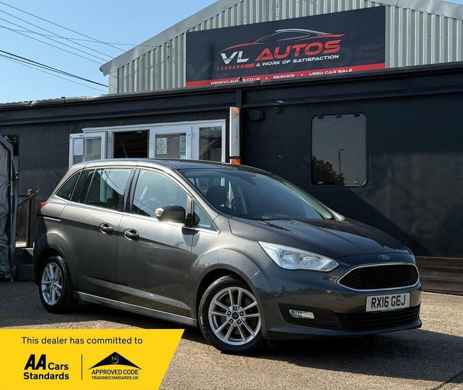 Ford Grand C-Max Mpv 1.0T Ecoboost Zetec Euro 6 Ss 201616 Grey