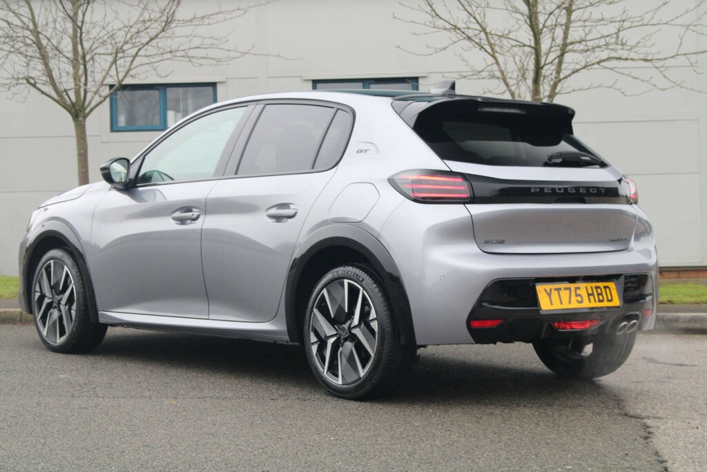 Peugeot 208 Gt Mhev YT75HBD Grey #4