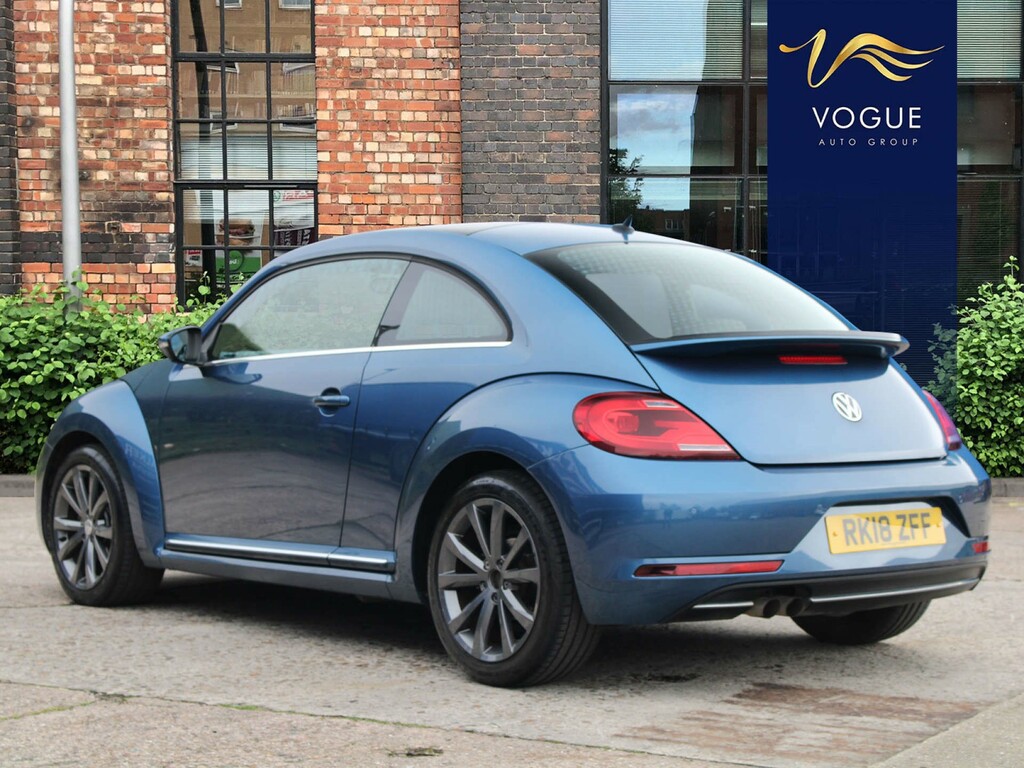 Volkswagen Beetle Design Tsi Bluemotion Technology Blue #4