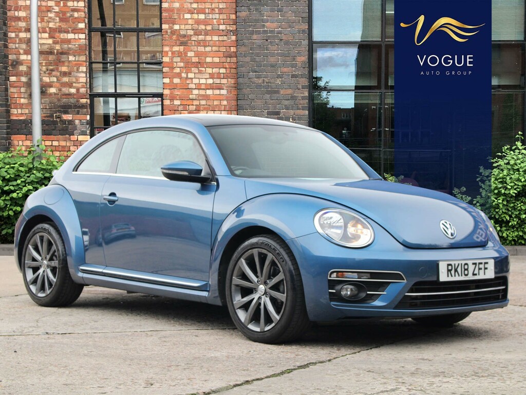 Volkswagen Beetle Design Tsi Bluemotion Technology Blue