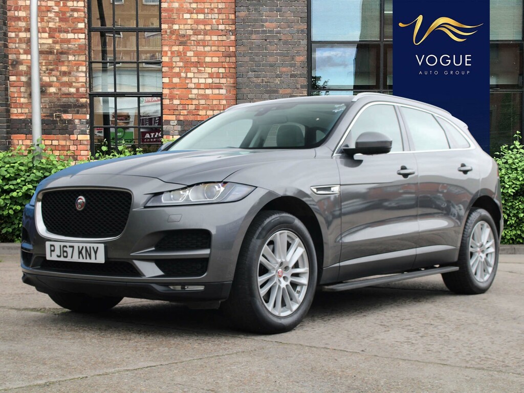 Jaguar F-Pace V6 Portfolio Awd D 4Wd PJ67KNY Grey #3