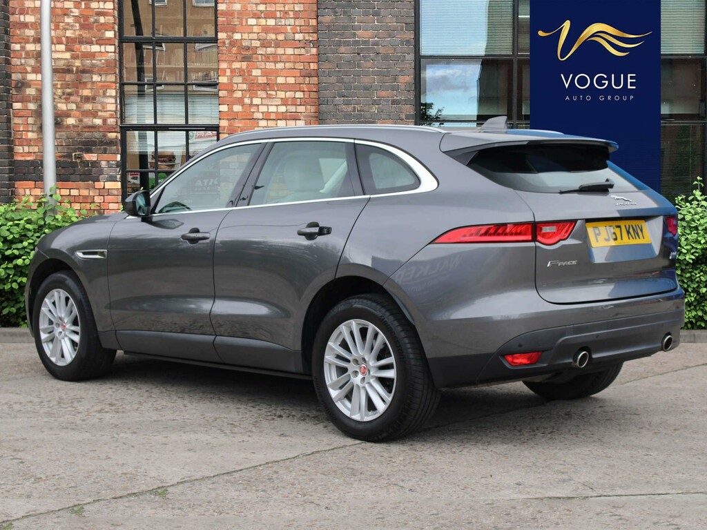 Jaguar F-Pace V6 Portfolio Awd D 4Wd PJ67KNY Grey #4