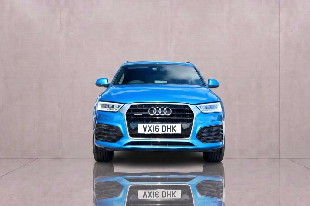 Audi Q3 S Line Tdi Quattro 4Wd VX16DHK Blue #2