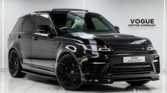 Land Rover Range Rover Sport 5.0 P575 V8 Gpf Svr Suv 4Wd Euro 6 Black