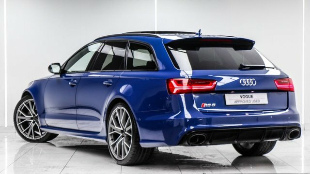 Audi RS6 Avant 4.0 Tfsi V8 Performance Estate Tiptroni AU66VHV Blue #3