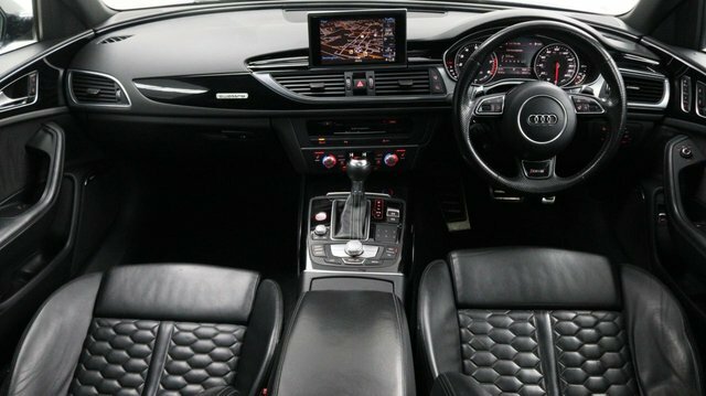 Audi RS6 Avant 4.0 Tfsi V8 Performance Estate Tiptroni AU66VHV Blue #2