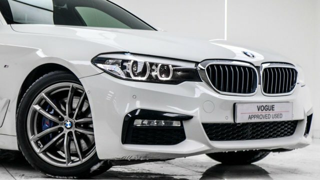 BMW 5 Series 3.0 530D M Sport Touring Xdrive Eu LD67ECN White #3
