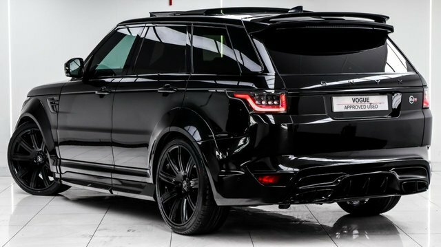 Land Rover Range Rover Sport 5.0 P575 V8 Svr Suv 4Wd Euro 6 S SC19PNX Black #3