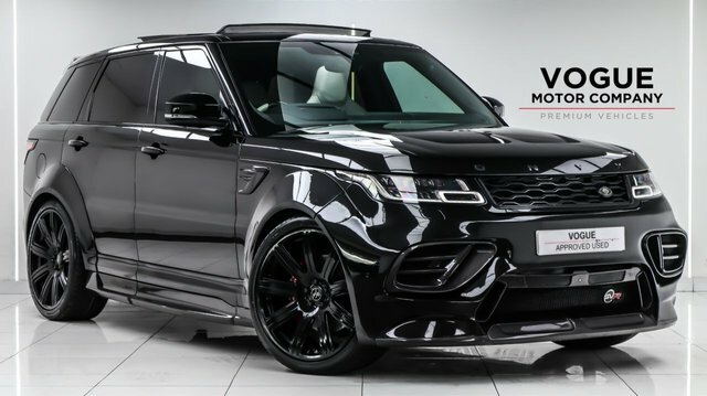 Land Rover Range Rover Sport 5.0 P575 V8 Svr Suv 4Wd Euro 6 S Black